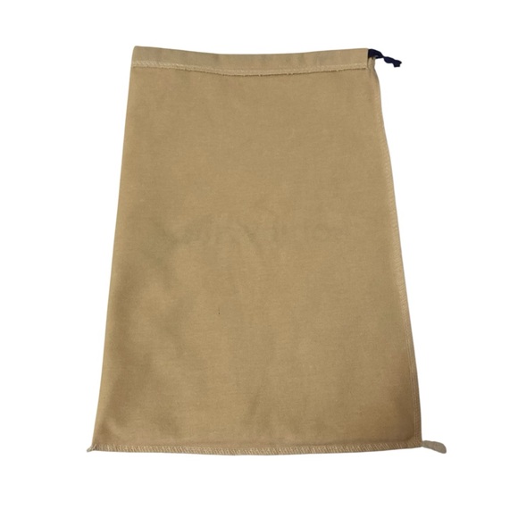 Louis Vuitton Beige Dust Bag Blue Drawstring Blue/Gray Letters 9 1/4” x 14 1/2” - Picture 6 of 10